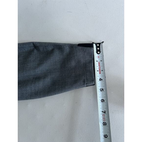 Athleta Wool Blend Work It City Pants Jogger Tapered Gray Size 4 Stretch Pockets - Picture 8 of 9